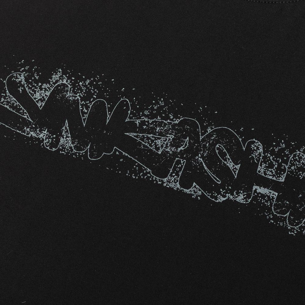 Футболка Ymkashix Sprayed logo черная