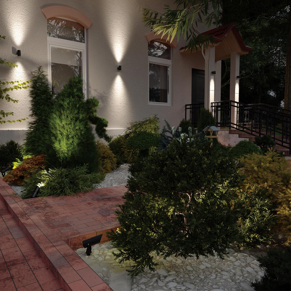 6648/6GL NATURE ODL24 725 черный/металл Уличный светильник IP65 LED CREE 6W 4000K 30° AC85-265V STIMA