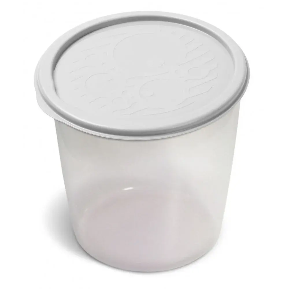 Контейнер круглый высокий многофункциональный №5, 4,7л С263 (комплект 12 шт)