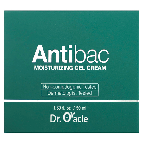 Dr. Oracle, Antibac, увлажняющий гель-крем, 50 мл (1,69 жидк. унц.)