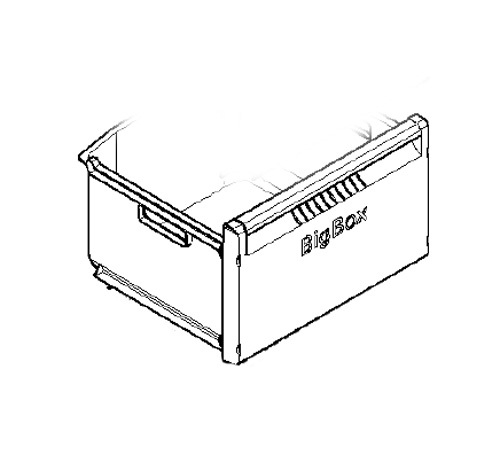 Ящик Big Box (средний) морозильной камеры холодильника BOSCH Siemens 477205