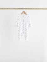 Комбинезон / Cлип для малышей Next K79-477, 7 шт., Голубой, Белый