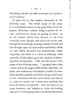 Culture and anarchy | Matthew Arnold