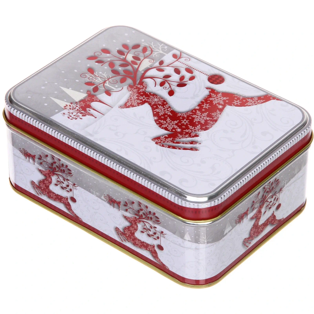 Банка жестяная «Сказочный Олень» 700мл 14,3*10,2*5,5см