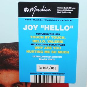 Joy / Hello (Deluxe Edition)(LP)