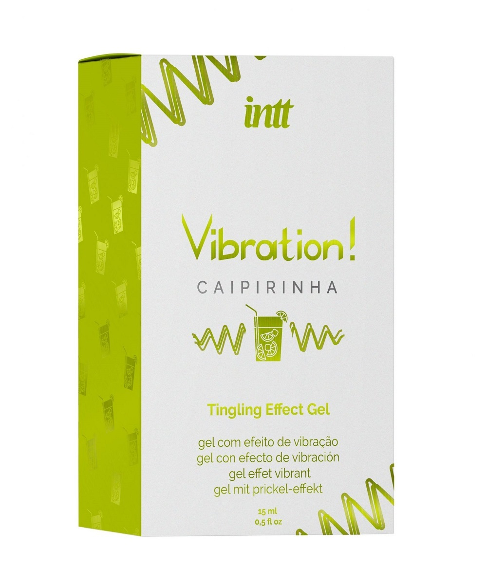 Гель Intt с эффектом вибрации Caipirinha 15 мл