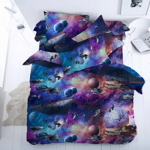 Бязь Комфорт 150 см набивная Тейково рис 13049 вид 1 КОСМОС