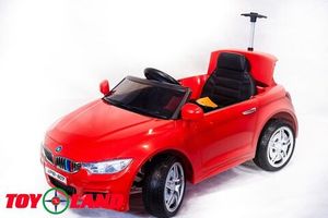 Детский электромобиль Toyland BMW 3 красный