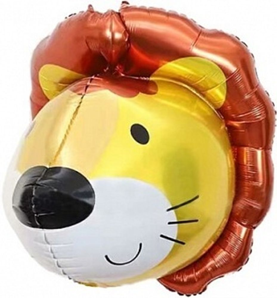 К Фигура, 3D Голова Лев 28&#39;&#39;/71 см