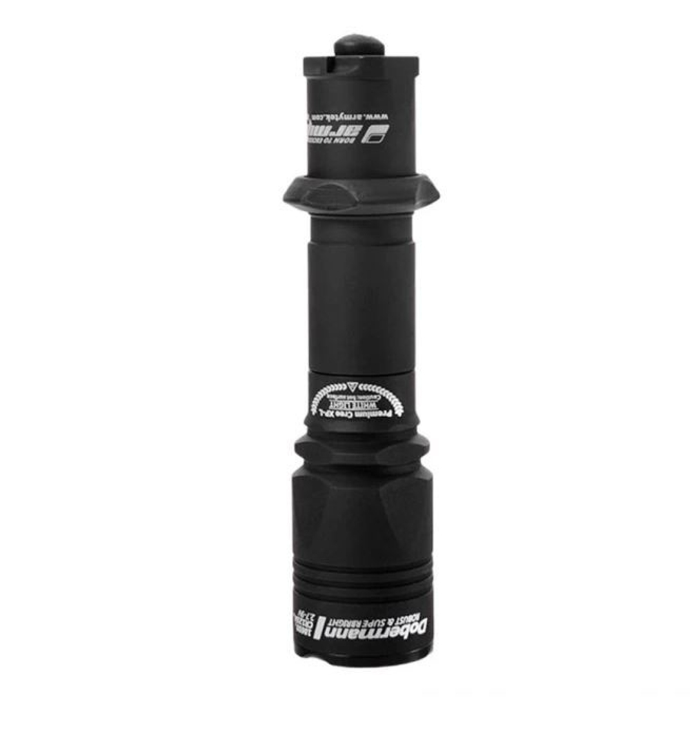 Фонарь Armytek Dobermann XP-E2 200 lm зелёный свет (F02002BG)