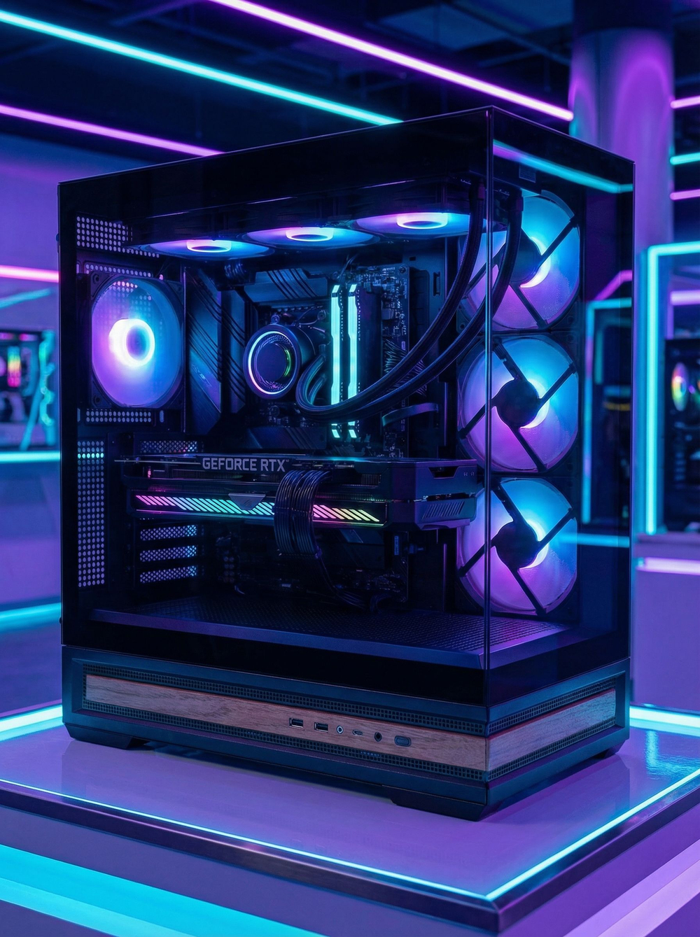 Игровой компьютер / Core i7 6850K / NVIDIA RTX5060 / 32GB / DDR4 / SSD 100GB