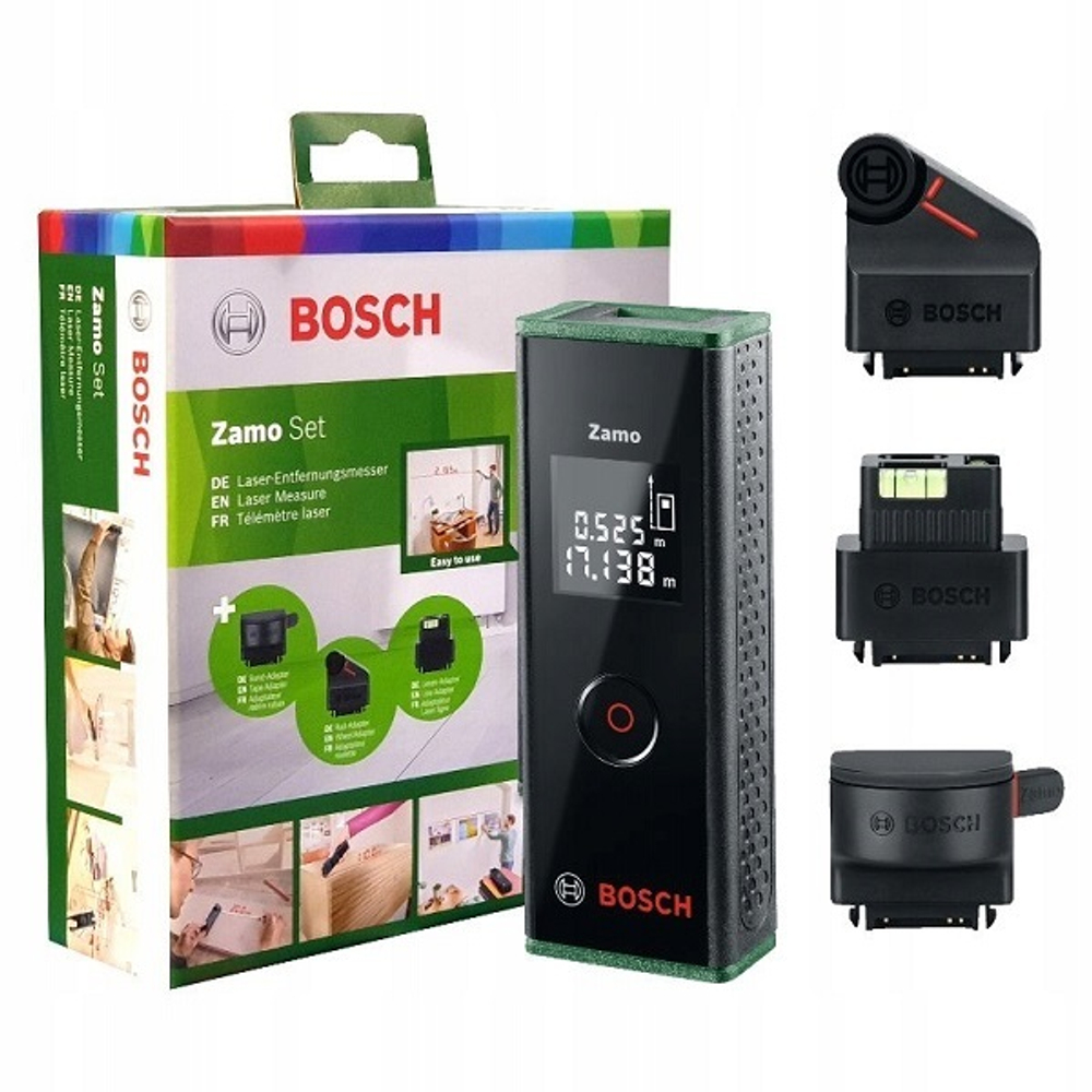 Дальномер лазерный BOSCH Zamo III SET 0603672701
