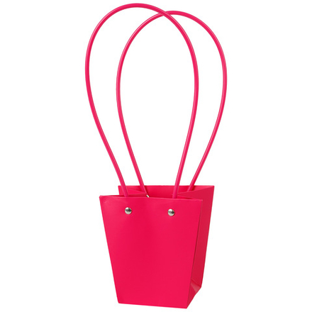 Пакет Мастхэв M конус 12*12*8 ФУКСИЯ