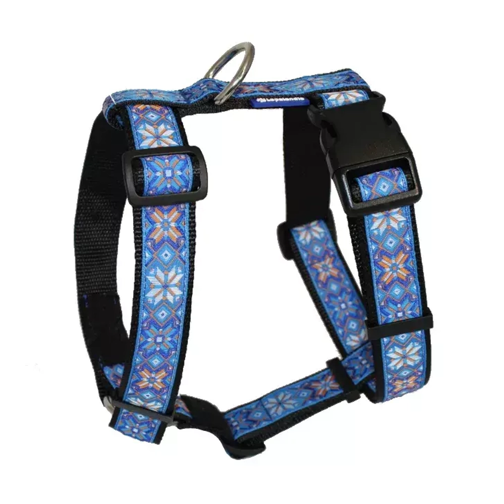 Шлейка прогулочная для собак регулируемая 30 мм Поларис Lapalandia