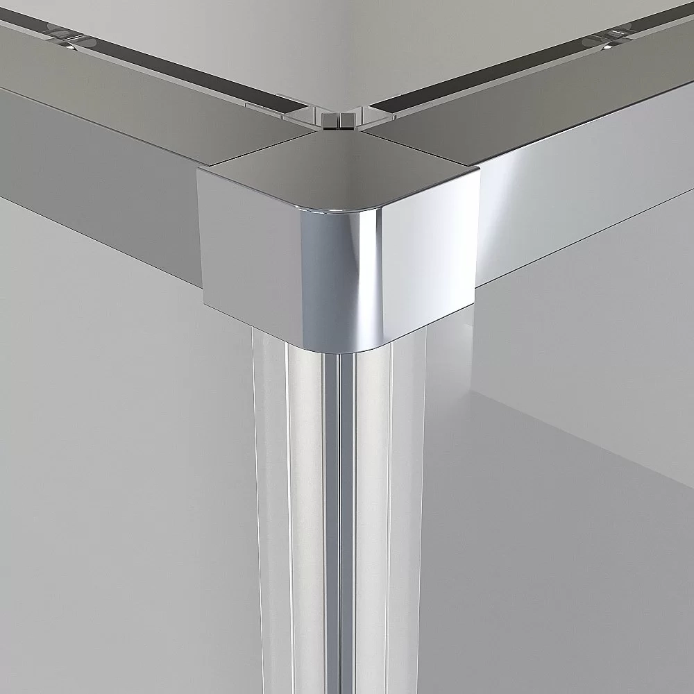 Душевой уголок Niagara Nova NG-6622-34 80х80 стекло прозрачное/профиль хром