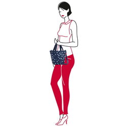 Сумка shopper xs spots navy