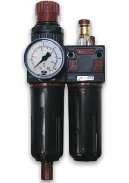 Фильтр регулятор ASTUROMEC с манометром и лубрикатором F154/2 (61152) 3/8"