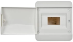 Корпус пластиковый ЩРН-П-8 IP41 белая дверь TEKFOR IEK