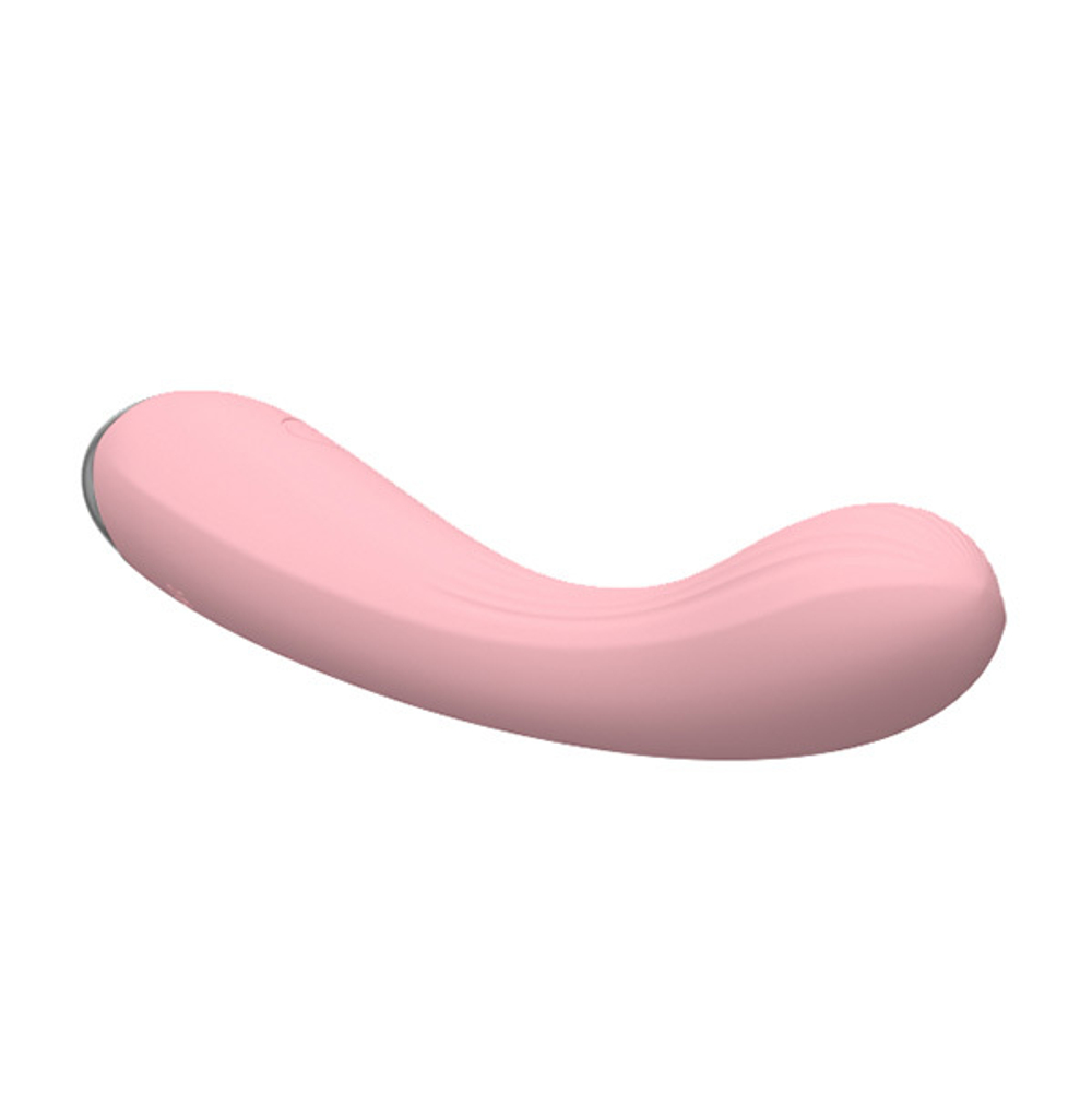 Розовый гибкий силиконовый вибратор Secwell Vibrating Massager SW3014P