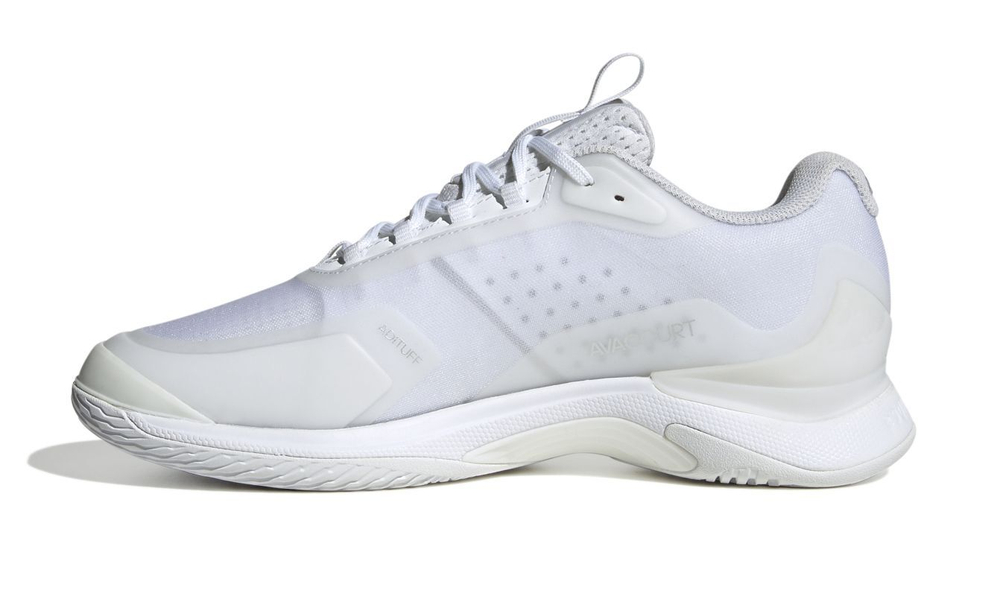 Женские Кроссовки теннисные Adidas Avacourt 2 - cloud white/silver metallic/grey one