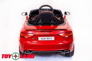 Детский электромобиль Toyland Audi RS5 красный