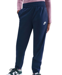 Детский теннисный костюм Nike Kids Dri-Fit Poly Knit Full Zip - midnight navy/midnight navy/white