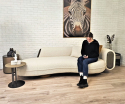 Диван полукруглый SUSPENSE B