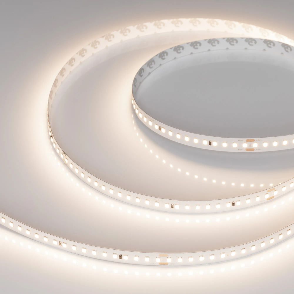 Светодиодная лента IC-A144-12mm 48V Warm3500 (5.8 W/m, IP20, 2835, 50m) (Arlight, 5.8 Вт/м, IP20) 028632(2)