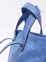 сумка тоут через плечо средняя с двумя ручками