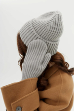 Шапка ШП216-03 серый меланж