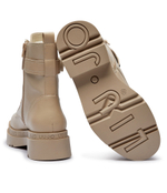 Кожаные ботильоны LOVE 57 Liu Jo - бежевый(SF4071 P0102)