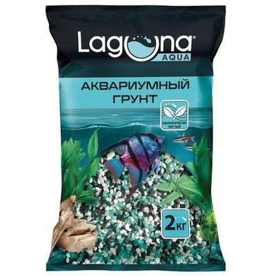 Грунт "Лагуна", 5-10мм, 2кг, Laguna AQUA