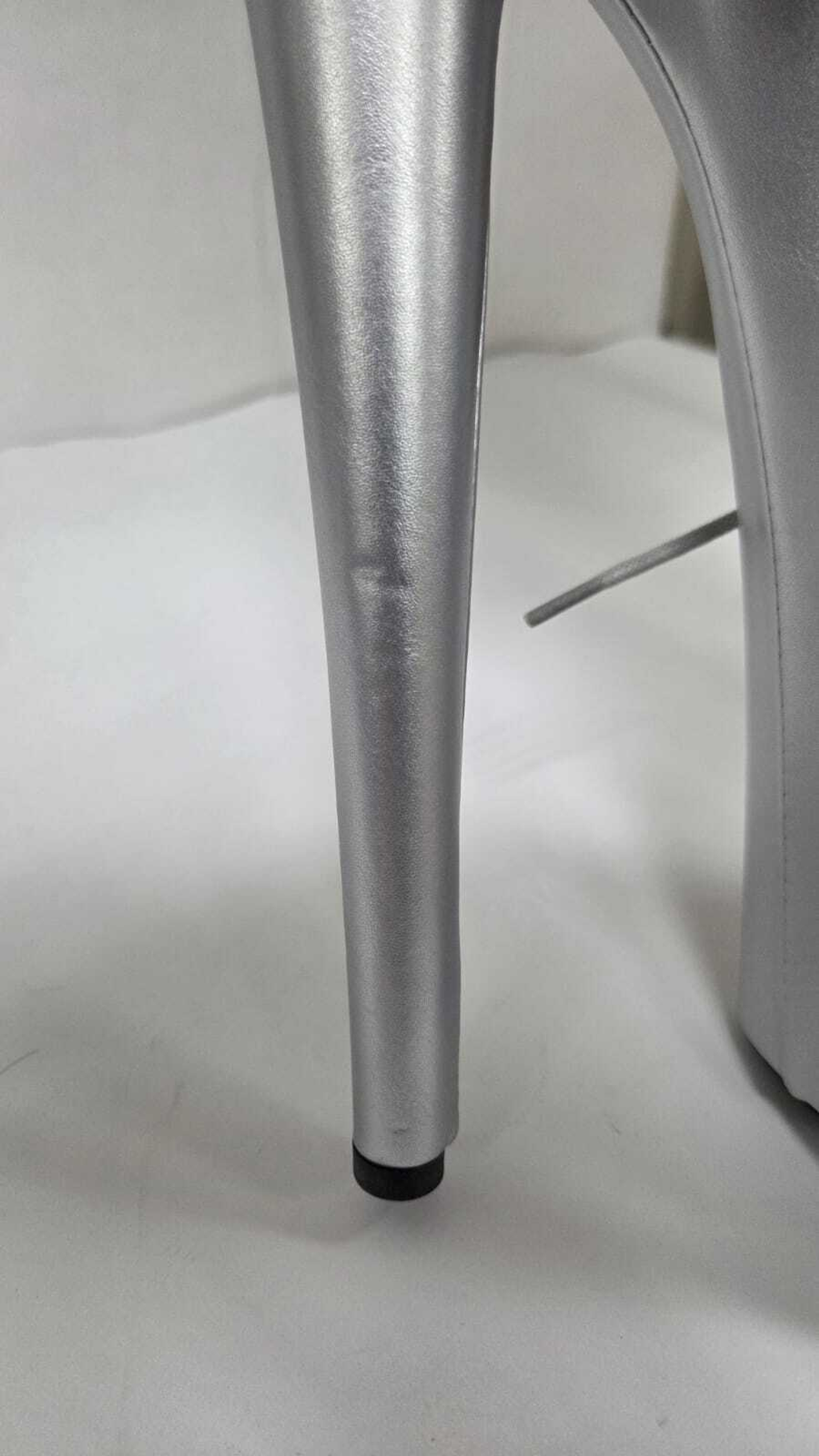 KIKO. Ботильоны четверки. PU. Открытые - SHDB-015-4-PU-sil-sale37_031