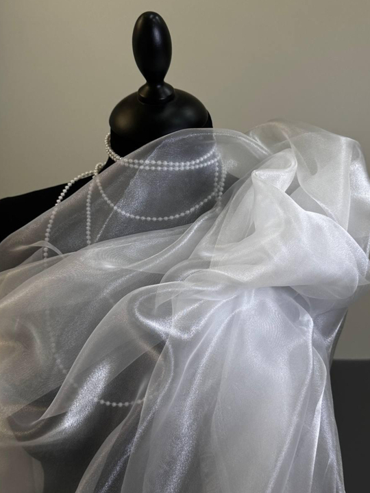 Органза, белый C21