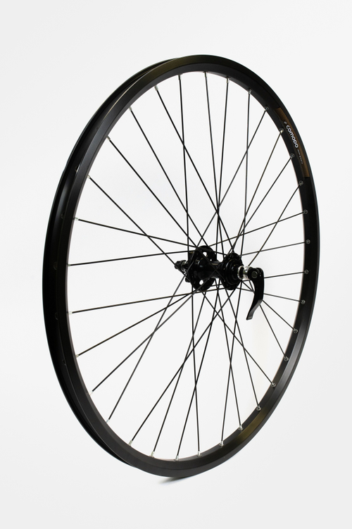 Колесо 27.5 COMODO переднее ал. дв. пист. чер. вт: ал. ДИСК эксц. пром. чер. сп. чер.