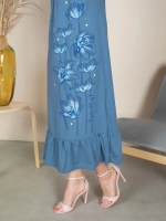 Сарафан длинный летний домашний нарядный