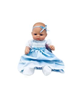Кукла Berbesa виниловая 27см Пупс новорожденный (2510A1)