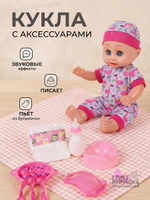Пупс функциональный с аксесс., коробка ZL9920-24