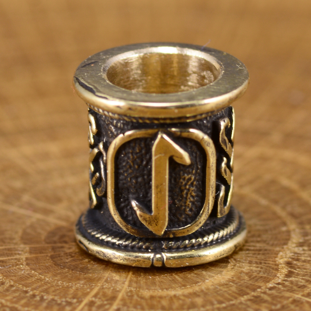 Бусины «РУНЫ» малые из латуни В АССОРТИМЕНТЕ