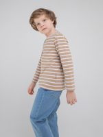 Лонгслив "Полоска Песок"