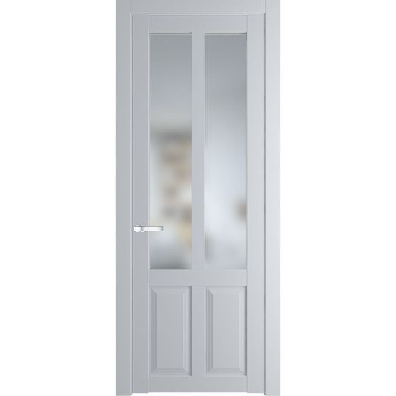Межкомнатная дверь эмаль Profil Doors 2.8.2PD лайт грей остеклённая