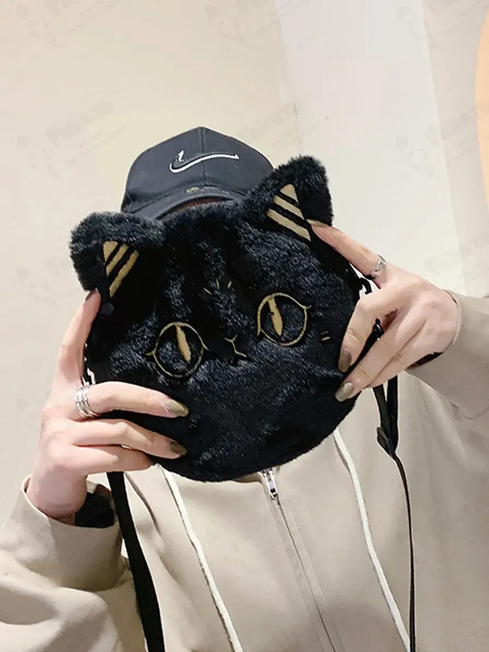 Сумка для девочки подростка через плечо сумочка игрушка кот