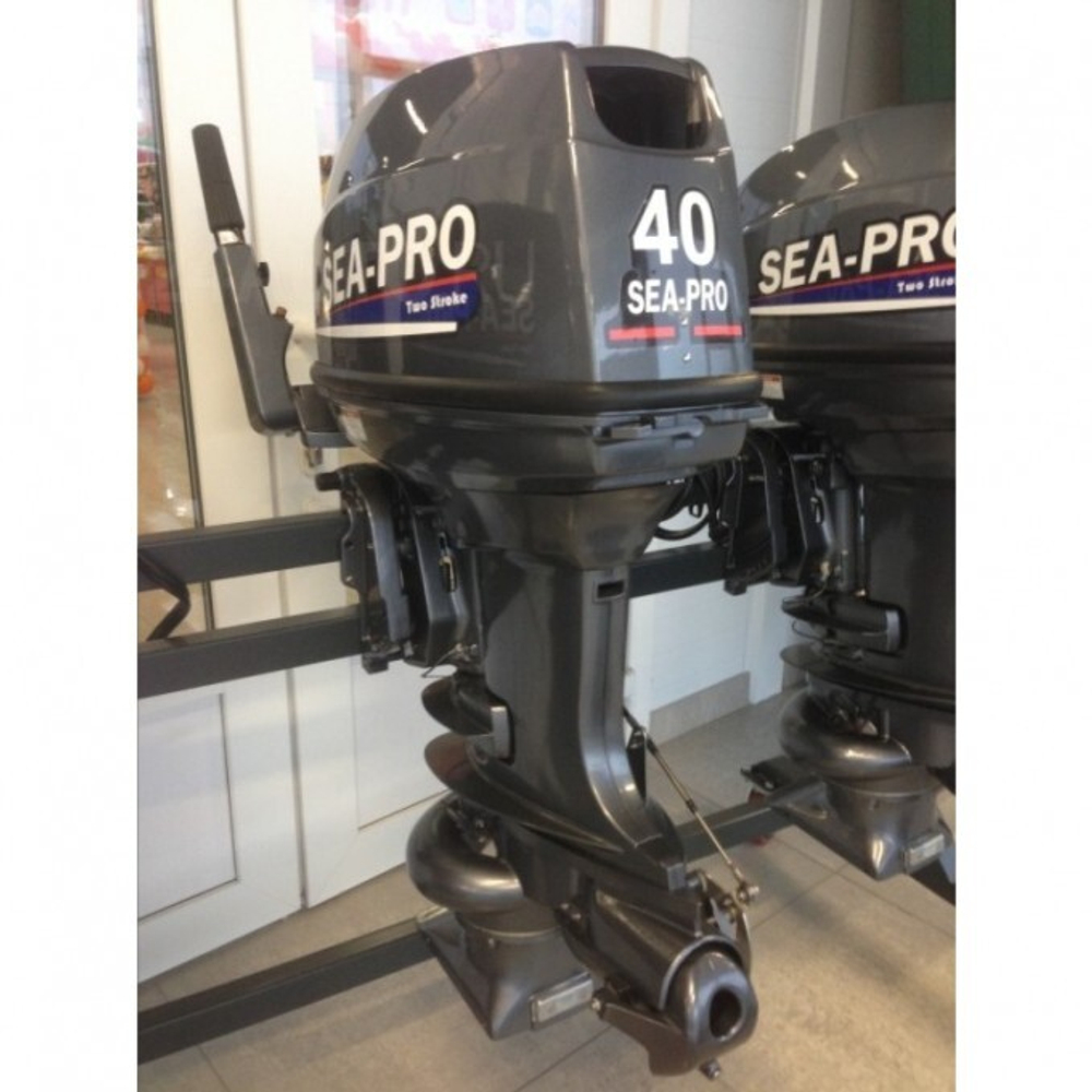 Лодочный мотор Sea-Pro T 40 JSE водомет, электро запуск, дистанционное управление 40 л.с., 703 см3
