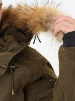 КОСТЮМ С ПОЛУКОМБИНЕЗОНОМ "HUNTER PRO" (Норвегия/Коричневый  ) -45