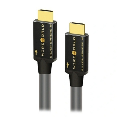 Wireworld Silver Sphere HDMI 48 G, 2.1 Cable 2.0m, кабель  HDMI, 2м. (SSP2.0M-48)