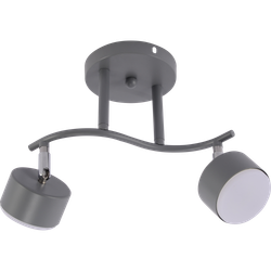Светильник настенно-потолочный спот Rivoli Vivien 7077-702 2хGX53 15 Вт поворотный | Споты-Подсветки