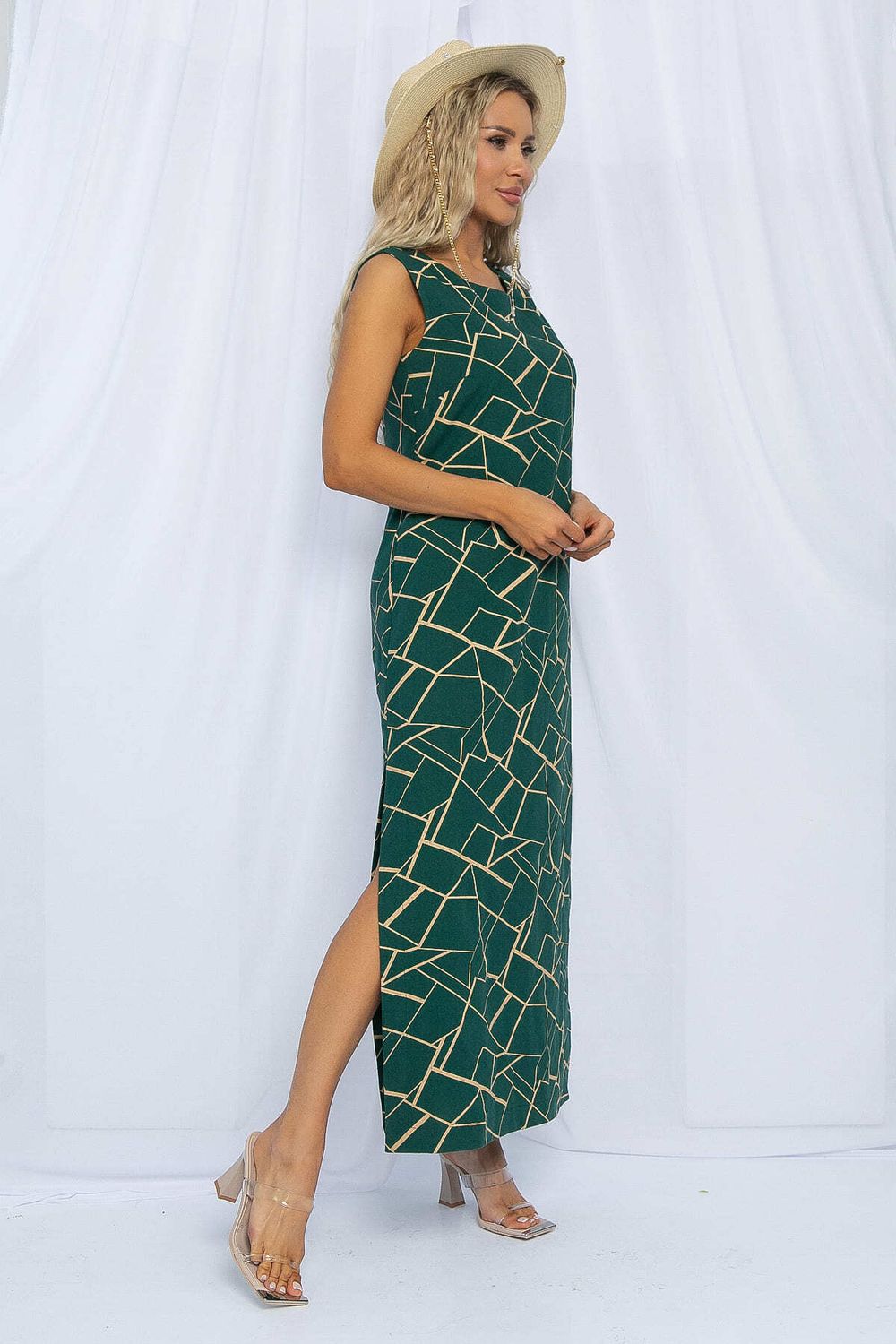 Платье Дария (изумруд) П13481-1М LT Collection