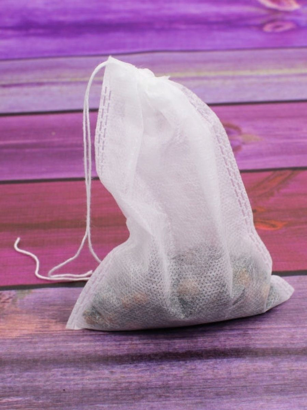 Фильтр-пакеты для заваривания чая и трав с завязками (размер "Для Чайника" 10х13см 50 шт.)