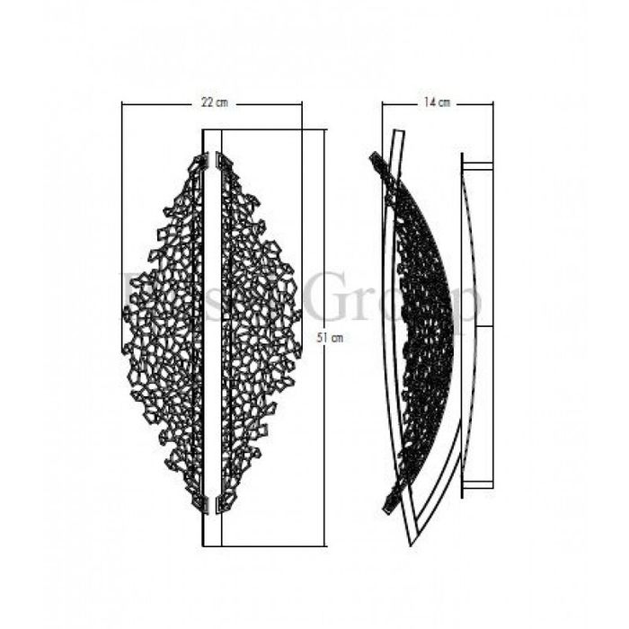 Настенный светильник Swarovski AMACA SHK401