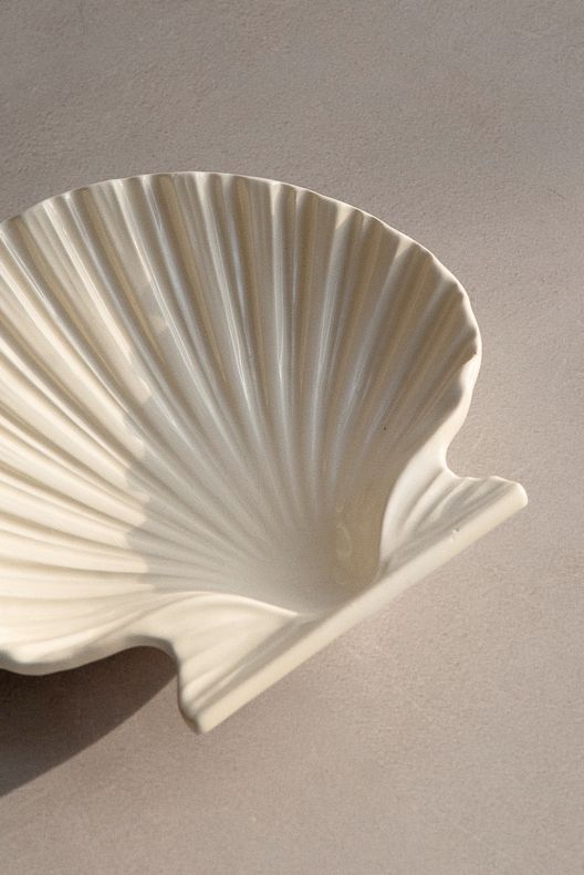 Винтаж Блюдце ракушка / Deladushevnie